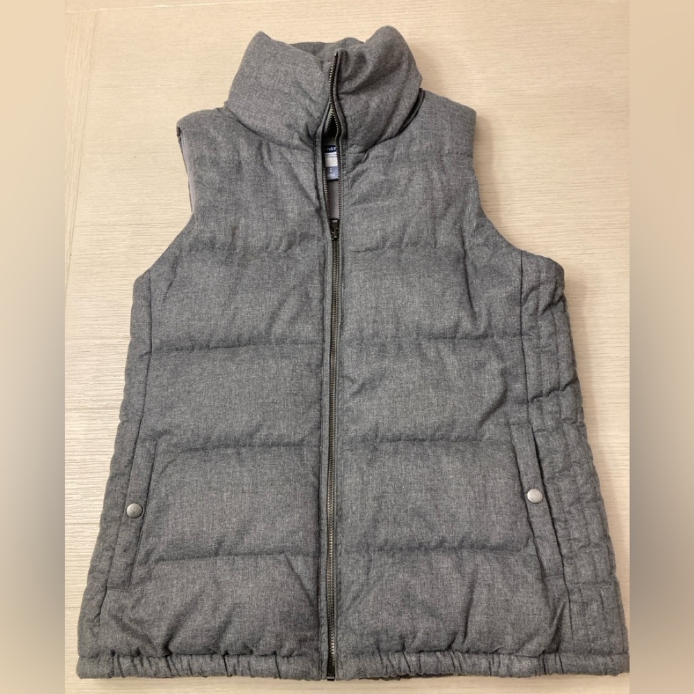 Old Navy Puffer Vest Grey size Small
